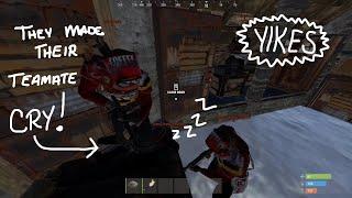 Making Salty Clans RAGE and YELL AT EACHOTHER (he cried and disconnected) | RUST TROLLING