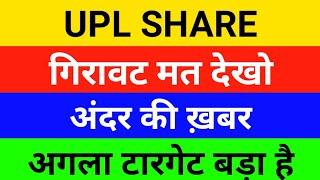 UPL share price target tomorrow | UPL share latest news today | UPL share target tomorrow