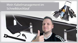 Mein Kabelmanagement im Home Office kurz vorgestellt