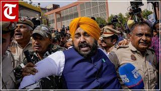 LIVE AAP protest over Kejriwal’s arrest: Punjab Minister Harjot Bains, other party workers detained