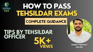 Tehsildar Exams Unveiled: Exclusive Tips from a Tehsildar Officer for Your Success! Webinar for jobs