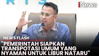 Raffi Ahmad Kolaborasi dengan Menhub dan Menteri BUMN Lancarkan Libur Nataru 2024 | iNews Flash