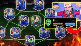 THE HIGHEST RATED TEAM ON FIFA 22! 195 SQUAD fifa 22 ultimate team