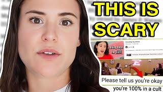 THIS YOUTUBER JOINED A CULT?! (fans are worried)