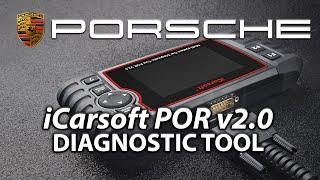 iCarsoft POR v2.0 for Porsche Macan, 911, Boxter, Cayman, Carrera GT, Cayenne, GT2, GT3 & Panamera