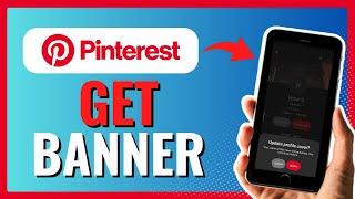 How To Get a Banner/Cover Photo on Pinterest 2024!