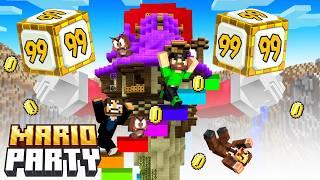 Beating the Clock Tower in Minecraft Mario Party