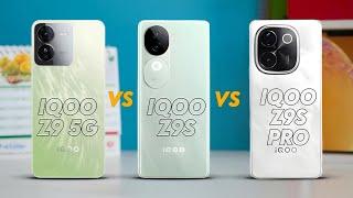 IQOO Z9 Vs IQOO Z9s Vs IQOO Z9s Pro: Full Comparison Specs, Price & Performance