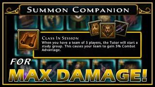 The BEST Summoned Companions you NEED to USE for MAX party DAMAGE! (support) - Neverwinter M24