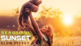 How to create Amazing Sunset Effect - Photoshop Tutorial | Add Lens Flare