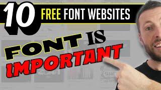 10 FREE Font Websites To Use For Your Print On Demand Etsy Business In 2023