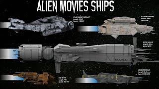 10 Biggest/Fastest Spaceships of the Xenomorph Alien Universe