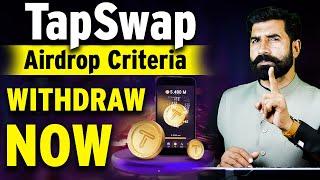 Tapswap Airdrop Criteria | Tapswap Withdraw | Tapswap Coin | Crypto Mining Bot | News | Albarizon