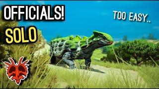 Solo Official servers are TOO EASY for Anodontosaurus! Path Of Titans Official servers ( KOS++)