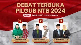 LIVE: Debat Terbuka Pertama Pasangan Calon Gubernur NTB Tahun 2024