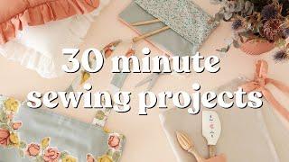 Sewing Projects to Make in 30 Minutes