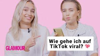 Lisa & Lena geben Lebenstipps: Wie werde ich meine TikTok-Sucht los? | GLAMOUR Lebensratgeber