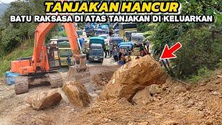 Batu Jomba Slope Demolished, Giant Rock Destroyed