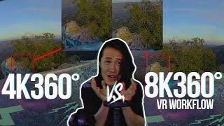 From Production to Playback: An Introduction of 8K VR Video Workflow