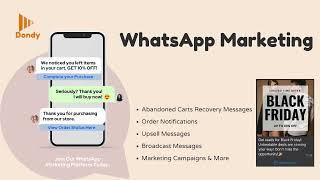 How to use Dondy WhstsApp Marketing + Chat - Shopify App