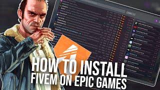 How to install FiveM on Epic Games - How to download FiveM 2024 - FiveM tutorial