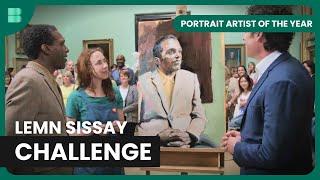 Painting Poet Lemn - Portrait Artist of the Year - Art Documentary