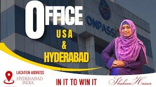 #ONPASSIVE ll USA HEAD OFFICE ABN HYDERABAD OFFICE DETAILS ll#NEWUPDATES ll #SHAHEENHASAN