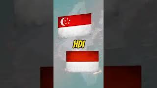 Singapore  VS Indonesia  #shorts #singapore #indonesia #vs #viral #onlyeducation #trending #fyp