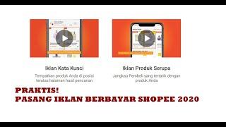 Cara Seting Iklan Berbayar di Shopee Terbaru 2020