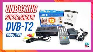 Super Budget DVB-T2 Decoder TV Box!