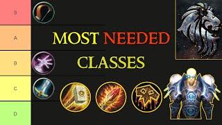 MOST NEEDED Classes Tier List on Warmane's 3.3.5 (WoW WotLK Classic)
