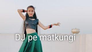 DJ pe matkungi | Pranjal Dahiya | Renuka Pawar | Haryanvi song | Dance cover by Ritika Rana