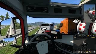 Autobahn solution, Euro Truck Simulator 2 gamecapture (Edited time)