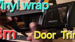 Jaguar Xf Diy vinyl wrap Difficult plastic interior pieces