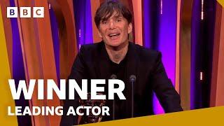 Cillian Murphy wins Leading Actor  | BAFTA Film Awards 2024 - BBC