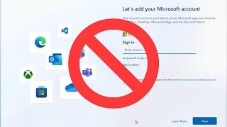 How to bypass Windows 11 Microsoft Account requirement (in 16 seconds)