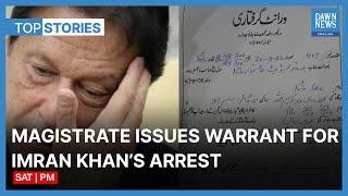 IMRAN KHAN'S ARREST WARRANT ISSUED | Dawn news English