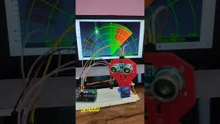 How To Make Radar With Arduino || Arduino Project #arduinotutorial