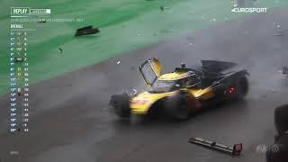 Renger van der Zande horrific crash @ Eau Rouge - 2023 WEC 6 Hours of Spa