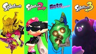 Evolution of Final Bosses in Splatoon Games (2015-2022)