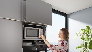 Blum AVENTOS HL cabinet lift system in action