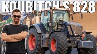 FARMVlog #147 – Aplikace kejdy s Koubitchem | Fendt 828 Black Beauty & Garant Kotte PTR 24