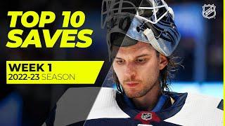 Top 10 Saves from Week 1 of the 2022-23 NHL Season