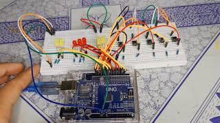 Rear light System using LED and Switches