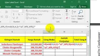 Kunci Jawaban Ujian Lokal Ms Excel Rekapitulasi Penjualan Rumah