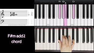 how to play F#madd2 on piano in 22 secs