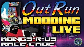 Let's Finish Up Modding the OutRun Arcade1up - Cab Installation, Monitor, Power, PC, & Playlist