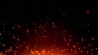 Birthday Background Video Banner Template , non copyright, Fire Particles Blackscreen | The NY editz