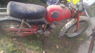 Восстановление мопеда Карпаты Restoration of old moto Karpaty