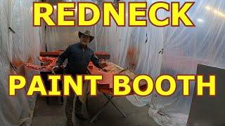 the CHEAPEST paint booth EVER!